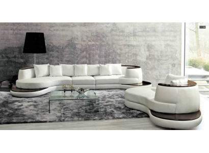 Designer sofa, corner sofa, living landscape, round sofa, leather sofa, couch, U-shaped sofa, Royal