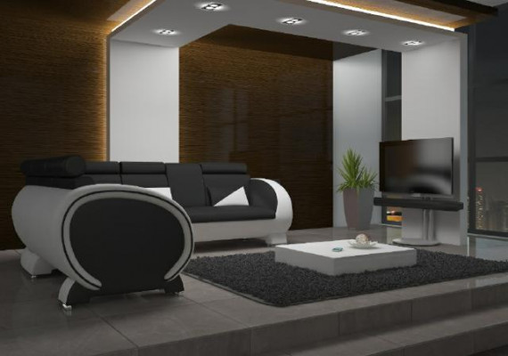 CORNER SOFA CORNER COUCH DESIGN *COLOR CHOICE* SOFA +USB, LEATHER LEATHER SOFA LEATHER SUITE