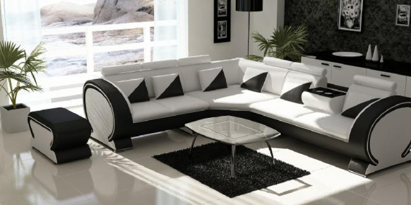 Designer corner sofa +USB sofa upholstery set lounge sofas couches living landscape
