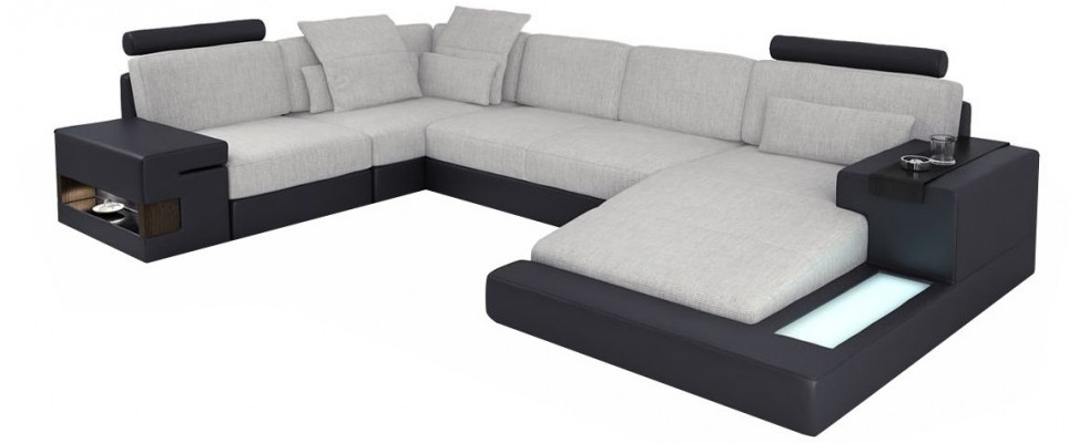 Design sofas living landscape corner sofa leather U-shaped sofa couch upholstery couches new.
