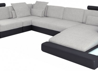 Design sofas living landscape corner sofa leather U-shaped sofa couch upholstery couches new.