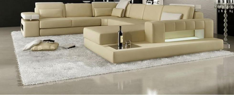 Sectional sofa U-shape living landscape sofa couch upholstery corner sofa fabric sofas leather