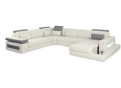 Designer living landscape sofa couch corner sofa upholstered living landscape U-shape