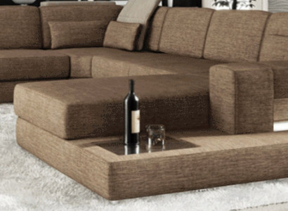 Corner sofa couch upholstery living landscape U-shaped corner sofa living landscape new