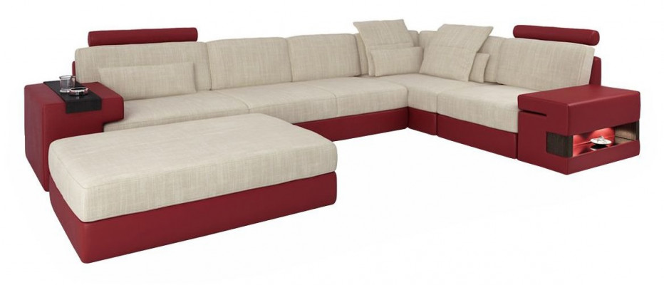 U-shaped living landscape corner sofa upholstered couch corner leather sofa couches furniture new