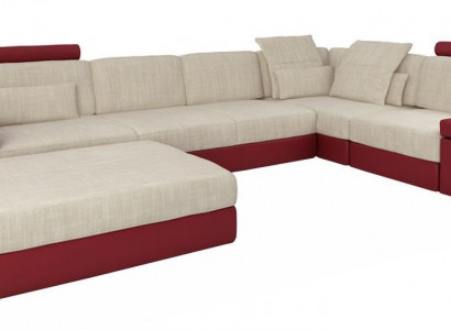 Modern sofa corner set L-shaped upholstered sofas couches couch stool living furniture