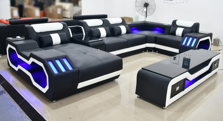Living Landscape Design Modern Corner Sofa U-Shape Sofa Living Landscape New Upholstered Sofa