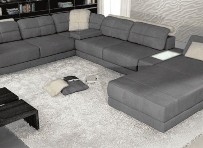 Living landscape corner sofa leather corner sofas new U-shaped sofa couch upholstered couches new