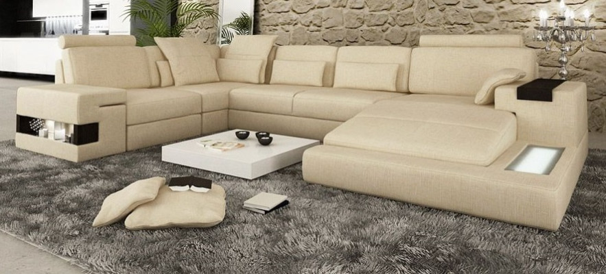 Corner sofa couch upholstery couches new corner U-shaped sofa living landscape furniture sofas new