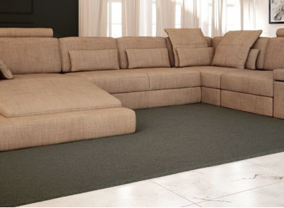 UForm Upholstered Couches Textile Design Illuminated Living Landscape Corner Sofa Sofa Couch