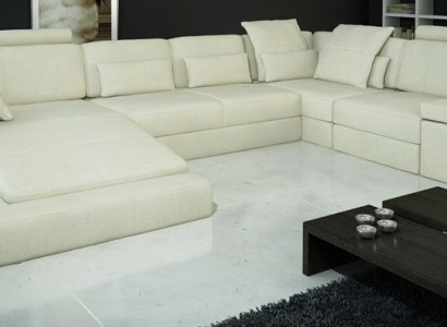 U-shaped sectional sofa couch design upholstery textile new living landscape bed function fabric