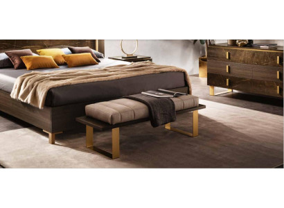 Footstool Designer Side Stool Bench Italian Bedroom Furniture 140cm