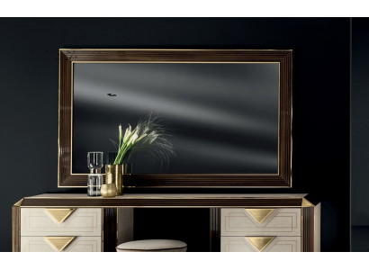 Design Mirror Wall Mirror Modern 110x190 Furniture Wood Frame arredoclassic New