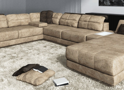 Living room landscape sofa upholstery corner sofa leather sofa designer sofa U-shape new sofas