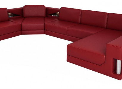 U shape sofa couch padding sofa living landscape design corner sofa leather padding new