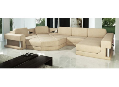 Corner sofa upholstery seat fabric couch sofas couches U-shaped living landscape furniture new