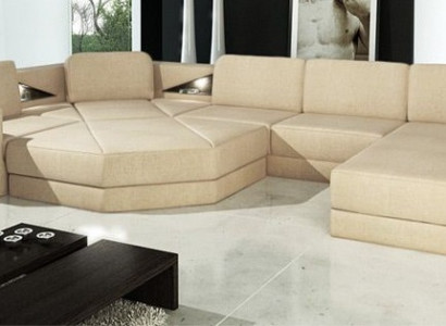Corner sofa upholstery seat fabric couch sofas couches U-shaped living landscape furniture new