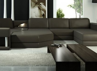 Sofas living area design corner sofa leather new U-shaped sofa couch upholstery couches