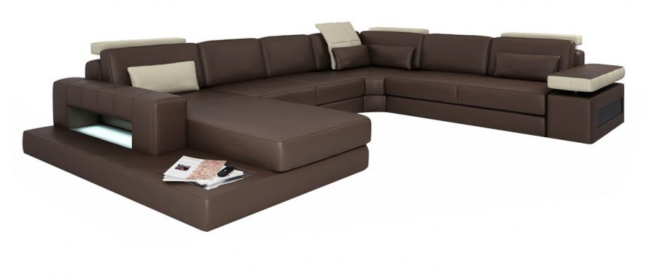 Living landscape new upholstered sofa living landscape design modern corner sofa U-shaped sofa