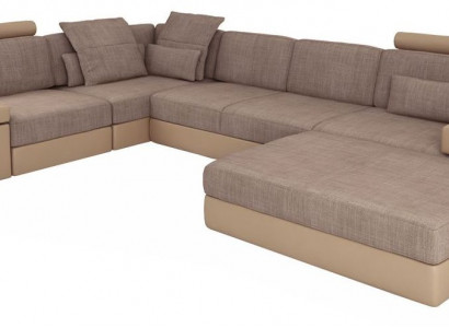 Sofas corner sofa leather living room wood area stool modern L shape NEW set