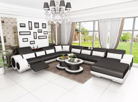 Corner unit living landscape corner sofa design couch sofas couches table 2-piece set.