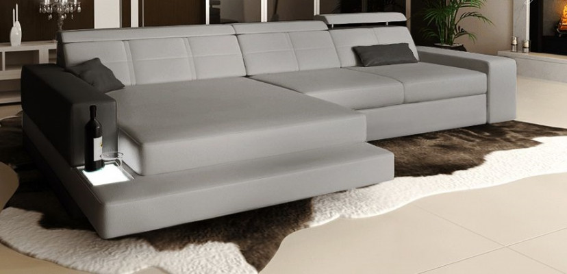 Design sectional L-shaped couch upholstered fabric sofas luxury living room sofa seats