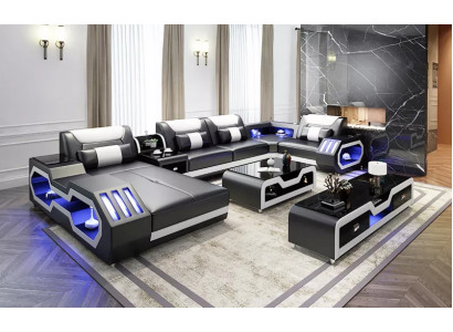 Design corner set corner sofa sofa couch sofas couches table 2-piece living landscape