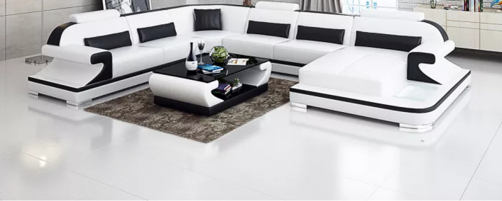 Design couch corner sofa corner suite sofa sofas couches table 2-piece living landscape