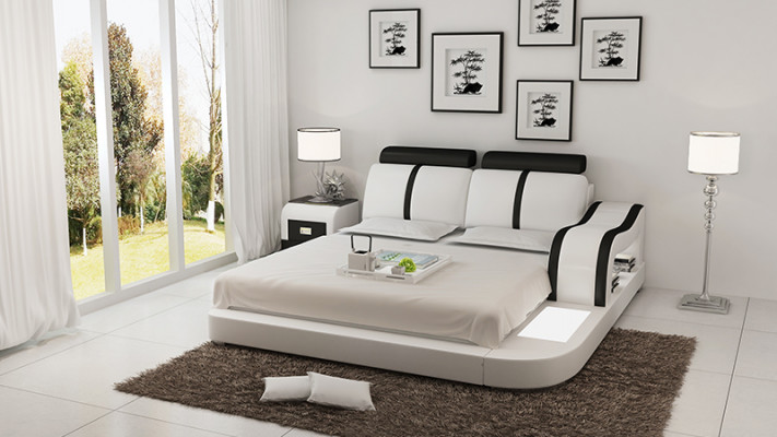 Outstanding multifunctional designer double bed for the bedroom