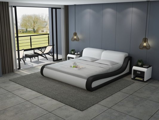 Water bed hotel double bed beds + USB complete leather bed water upholstered bed