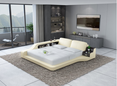 Waterbed Hotel Double Bed Beds Complete Leather Bed Upholstered Bed Water LB8841