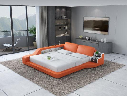 Waterbed Hotel Double Bed Beds Complete Leather Bed Upholstered Bed Water LB8841
