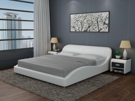 Modern elegance for your bedroom: The impressive new double bed