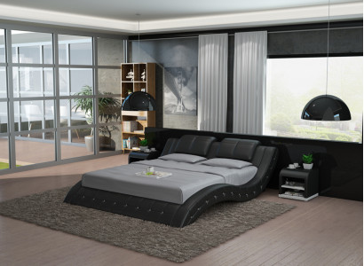 Waterbed Hotel Double Bed Beds Complete Leather Bed Upholstered Bed Water LB8824