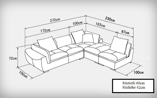 Leather sofa couch living area corner sofa corner set design modern sofa F3014 new