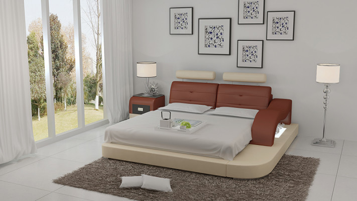 Waterbed Hotel Double Bed Complete Beds Leather Bed Upholstered Bed Water LB8802