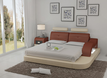 Waterbed Hotel Double Bed Complete Beds Leather Bed Upholstered Bed Water LB8802