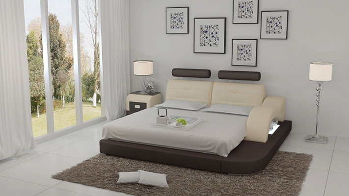 Waterbed Hotel Double Bed Complete Beds Leather Bed Upholstered Bed Water LB8802