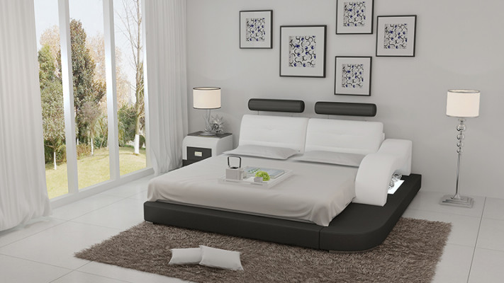 Waterbed Hotel Double Bed Complete Beds Leather Bed Upholstered Bed Water LB8802