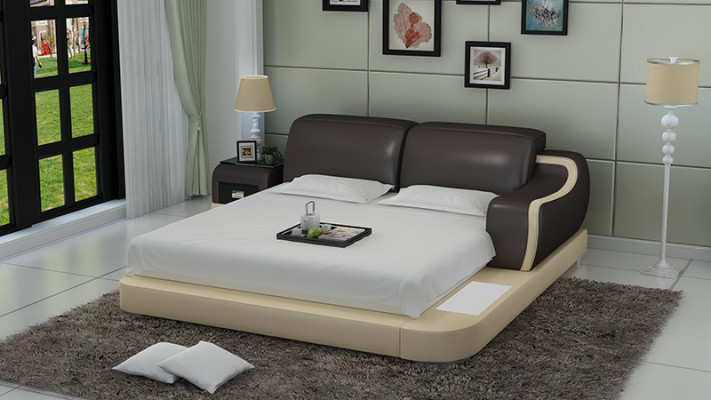 Waterbed Hotel Double Bed Beds Complete Leather Bed Upholstered Bed Water LB8803