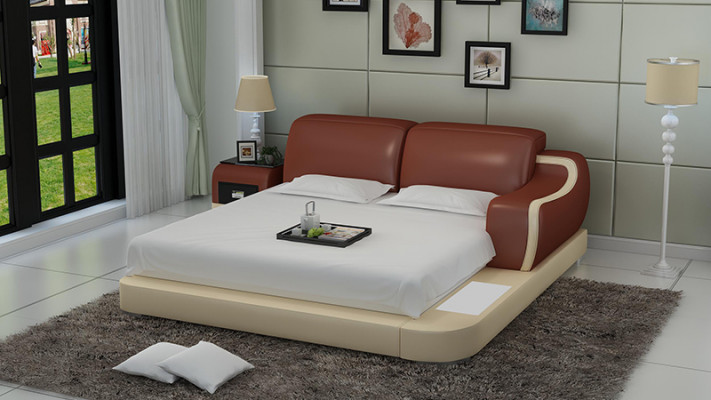 Waterbed Hotel Double Bed Beds Complete Leather Bed Upholstered Bed Water LB8803