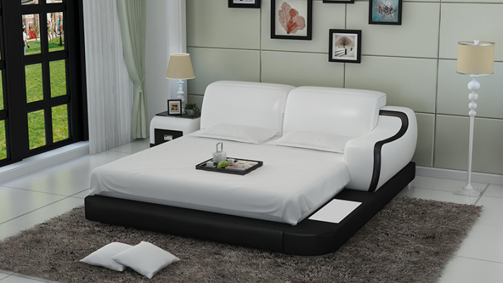 Waterbed Hotel Double Bed Beds Complete Leather Bed Upholstered Bed Water LB8803