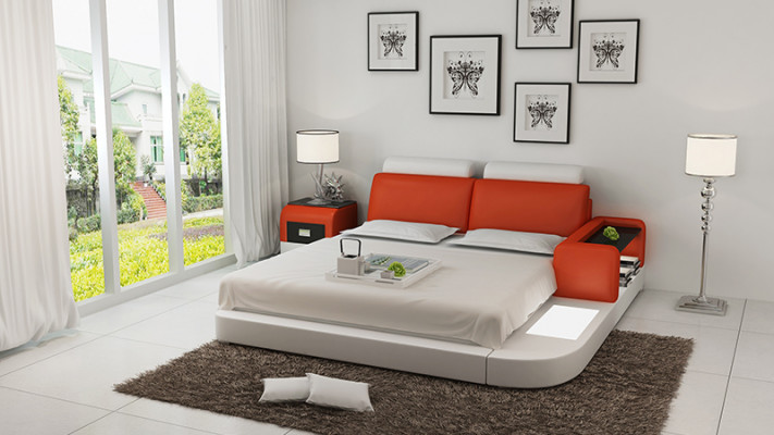 Waterbed Hotel Double Bed Beds Complete Leather Bed Upholstered Bed Water LB8804