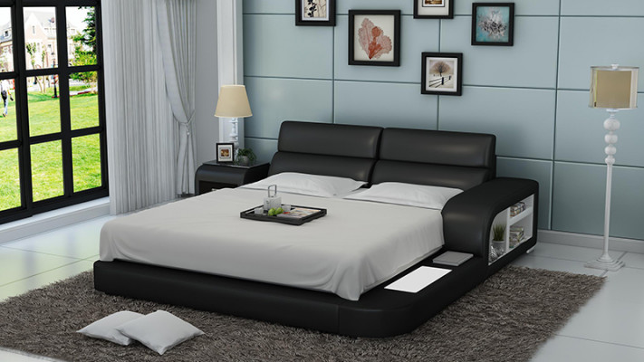 Waterbed Hotel Double Bed Beds Complete Leather Bed Upholstered Bed Water LB8805