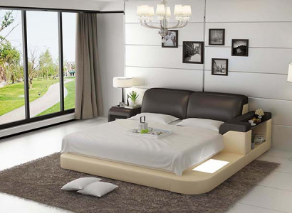 Waterbed Hotel Double Bed Beds Complete Leather Bed Upholstered Bed Water LB8807