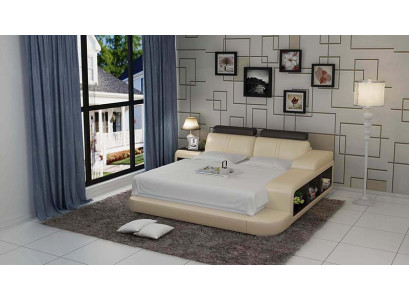 Waterbed Hotel Double Bed Complete Leather Bed Upholstered Bed Water LB8810
