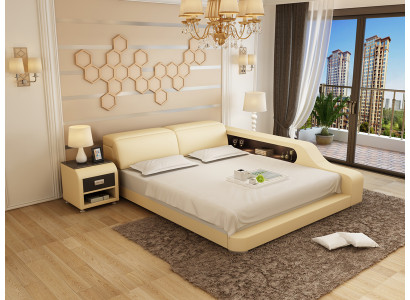 Waterbed Hotel Double Bed Beds Complete Leather Bed Upholstered Bed Water LB8818