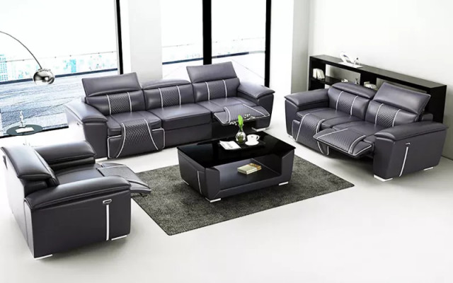 Sofa Set 3-2-1 Seater Design Sofa Couches Upholstered Couch Modern Table New