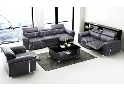 Sofa Set 3-2-1 Seater Design Sofa Couches Upholstered Couch Modern Table New