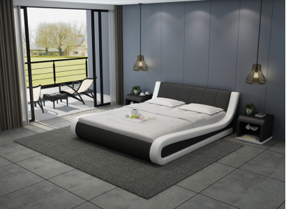Waterbed Hotel Double Bed Complete Beds Leather Bed Upholstered Bed Water + USB